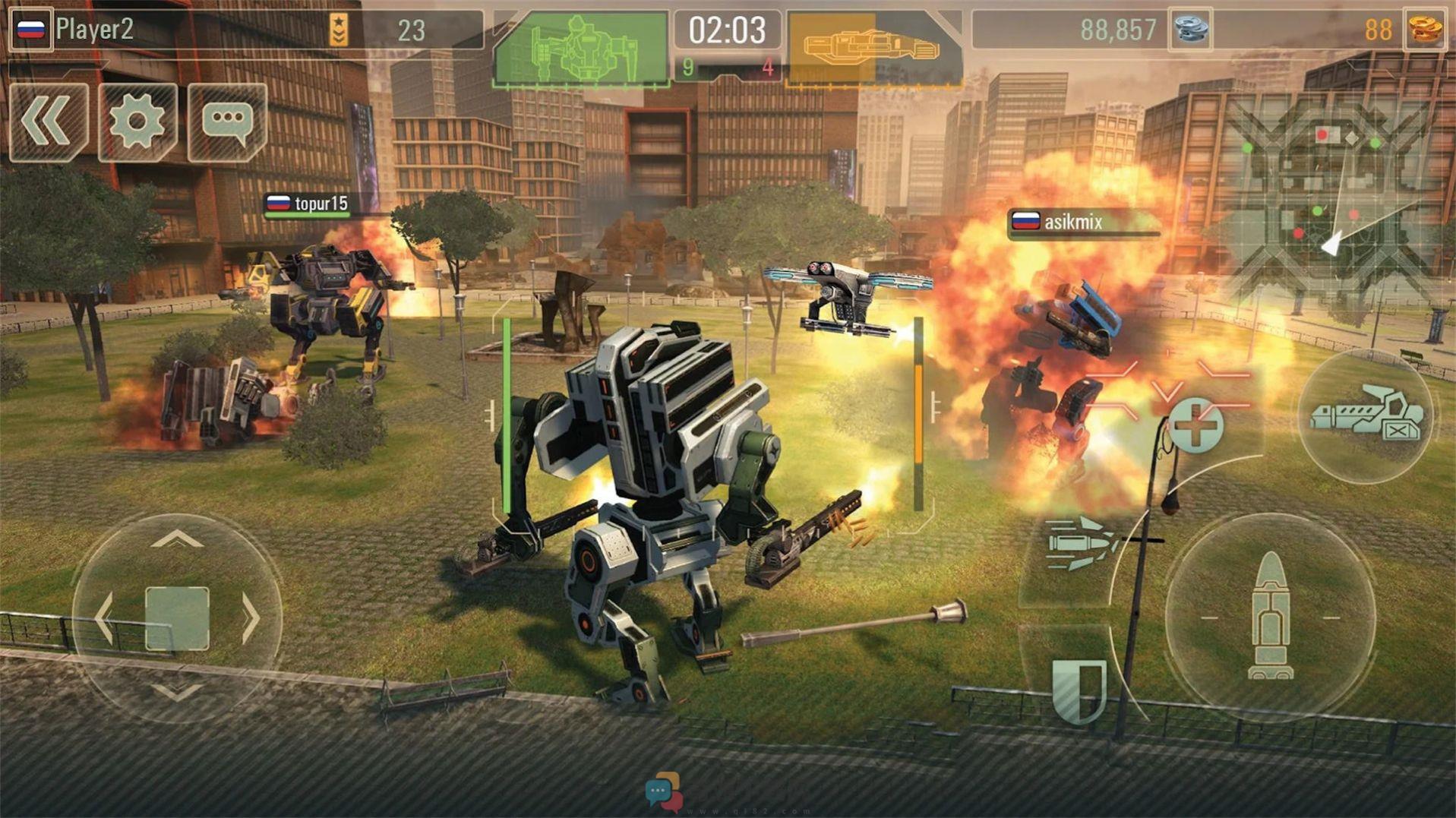 变形机器人毁灭游戏官方版图片2