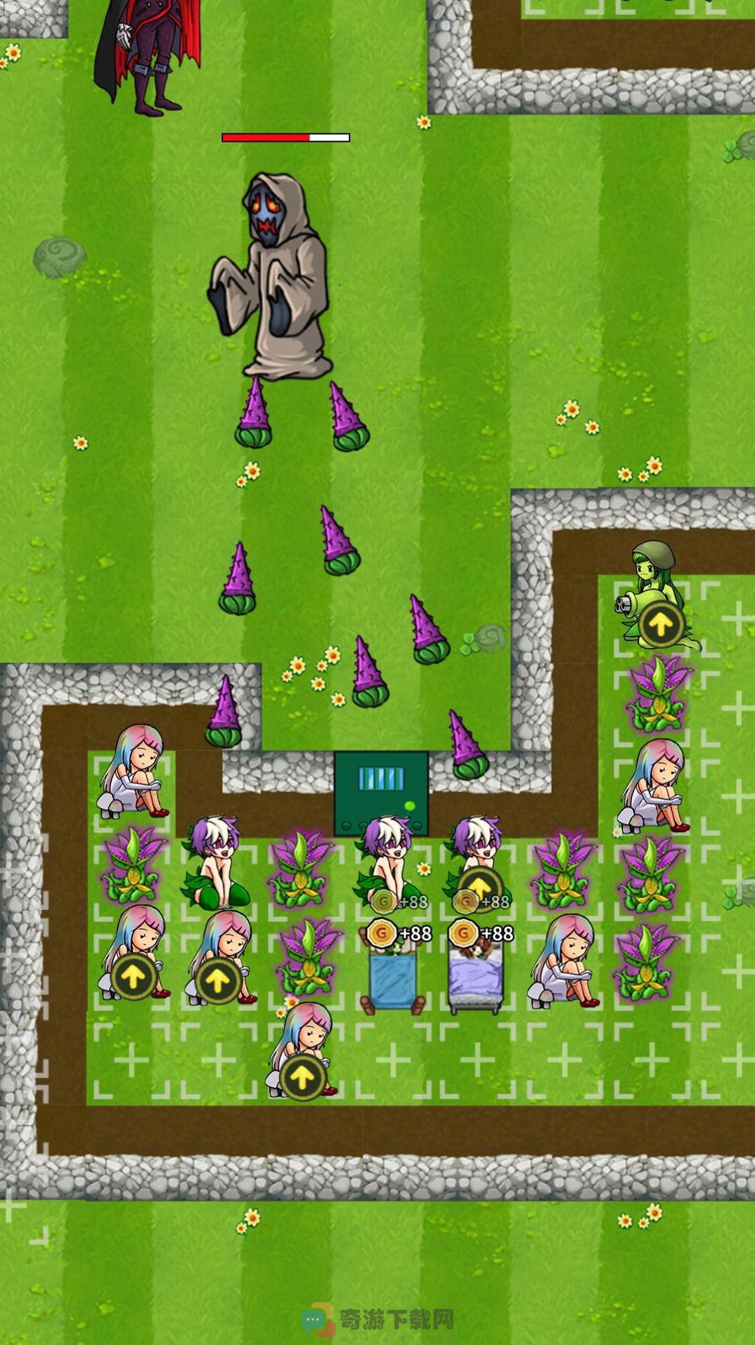 植物防御吸血鬼战争游戏安卓版图片1