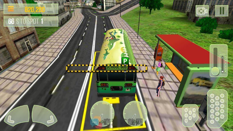 校园巴士驾驶3D破解版