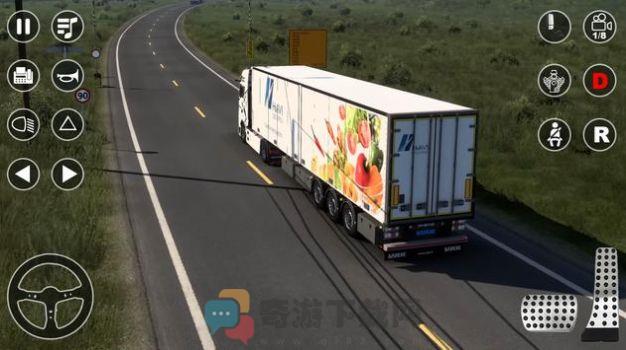 欧元卡车油箱模拟游戏安卓手机版图片1