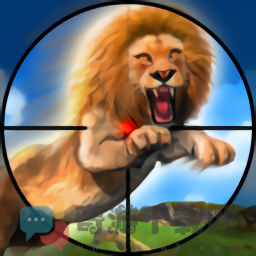 狮子狩猎狙击手