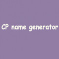 cp name generator网页版（暂未上线）