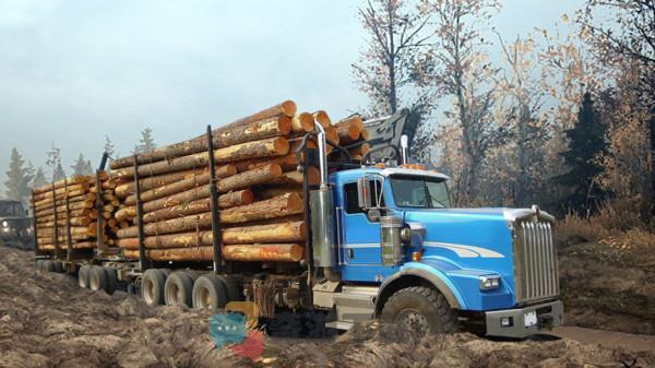 伐木货运卡车运输模拟器