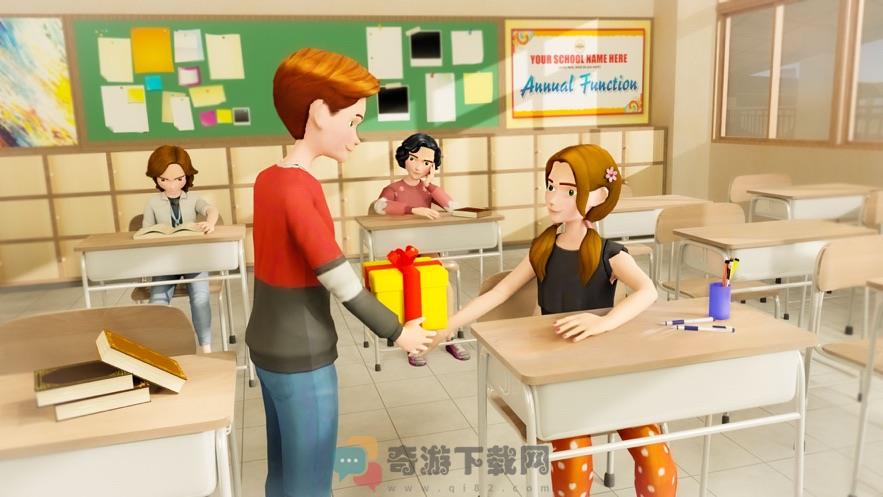 虚拟女友高中游戏中文手机版图片1