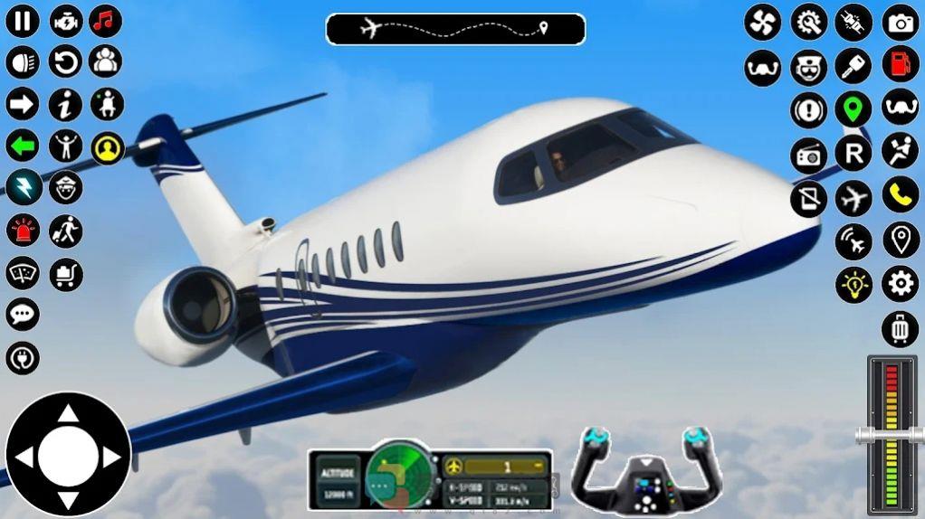 飞行模拟3D飞机游戏官方最新版图片1
