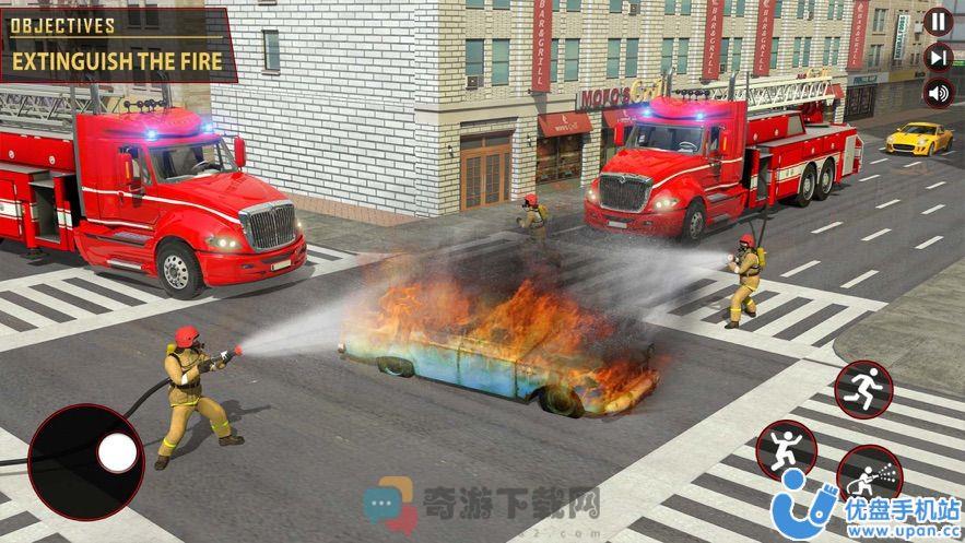 消防员消防车911游戏中文手机版图片1