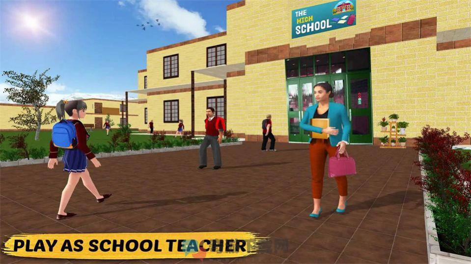 虚拟高中教师模拟器下载安装手机版最新版图片1