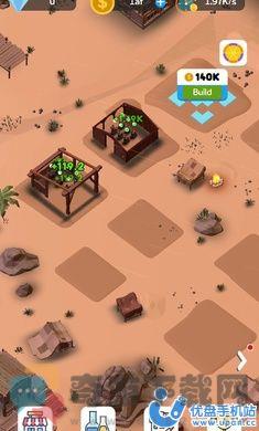 闲置的沙漠之城游戏中文版（Idle Desert City）图片1