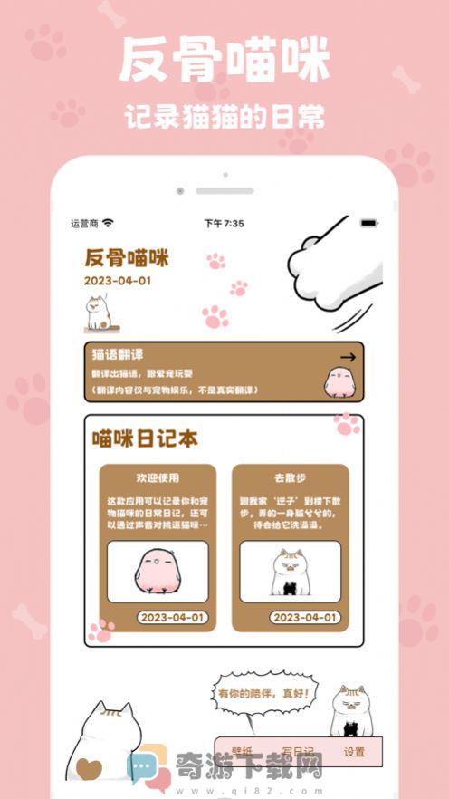 反骨喵咪宠物翻译app苹果版图片1