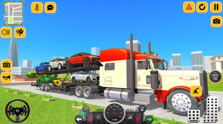 拖车卡车汽车运输车游戏安卓版下载图片1