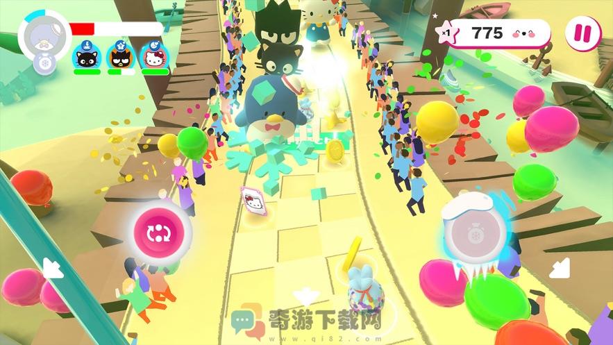 HELLO KITTY幸福大游行游戏中文手机版图片1