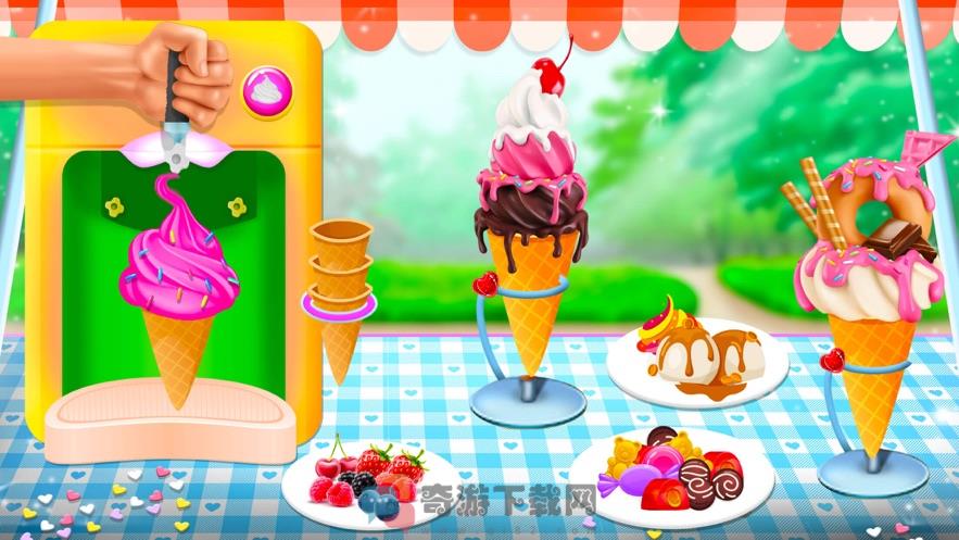 冰淇淋游戏街头美食游戏手机版图片1