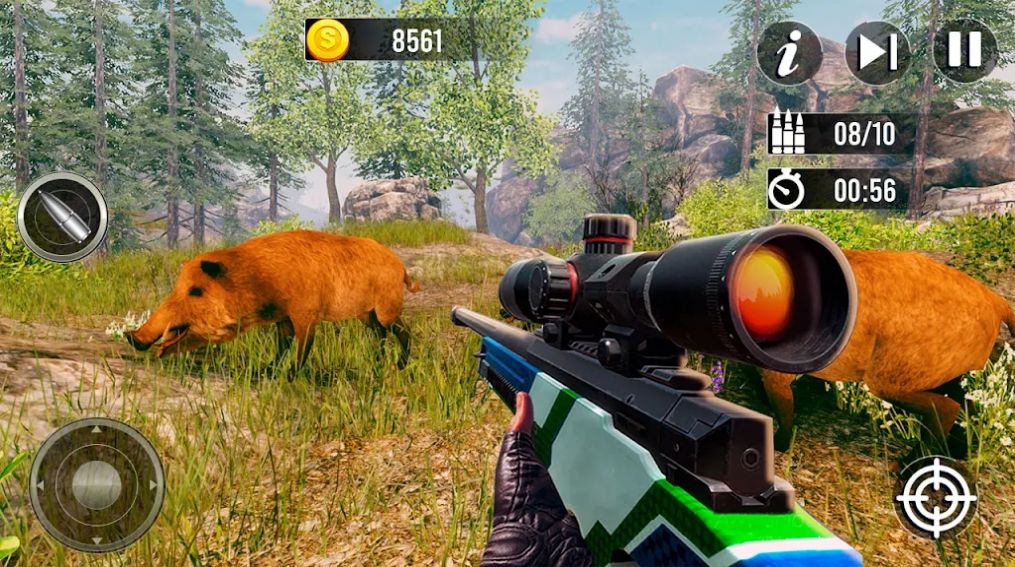 狙击手鹿射击猎人3D截图3